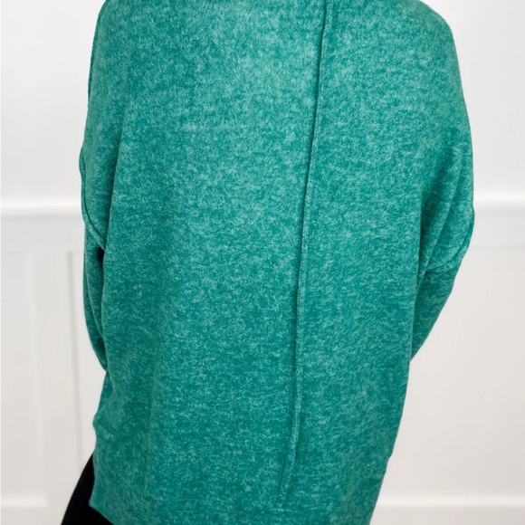 Vibrant Cranberry Red Oversized Shirt-NWOT - Picture 2 of 7